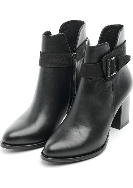 Hakiki Deri Fermuarlı Kadın Bot fiyatları