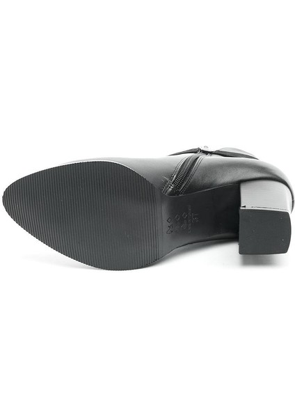 Hakiki Deri Fermuarlı Kadın Bot indirimleri