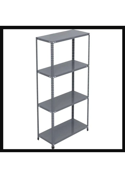 31 x 93 4 Katlı Çelik Raf & Depo Rafı & Arşiv Rafı