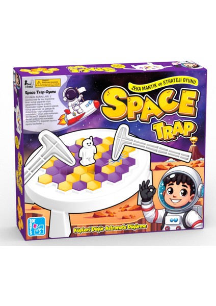 Buz Kırma Oyunu Buzkırma Buz Tuzağı - Astronot Düşürme - Uzay Tuzağı - Çocuk Zeka ve Strateji Oyunu indirimleri