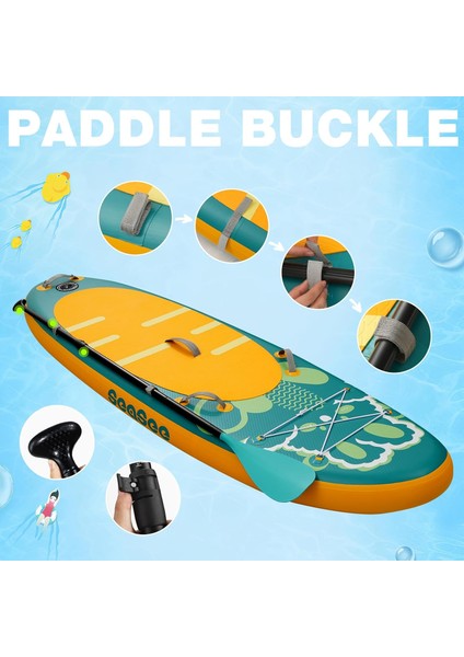 Paddleboard 240 x 76 x 15 cm Çocuk Sörf Tahtası Seasee Fullset