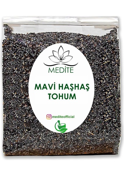 Mavi Haşhaş Tohum Yeni Hasat 150 gr