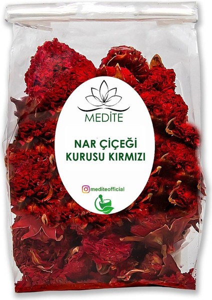Nar Çiçeği Kurusu Kırmızı 30 gr