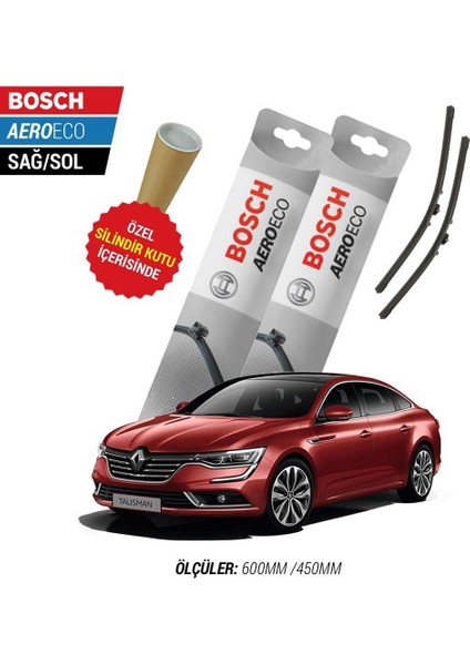 Renault Talisman 2018 Silecek Takımı Bosch Aeroeco