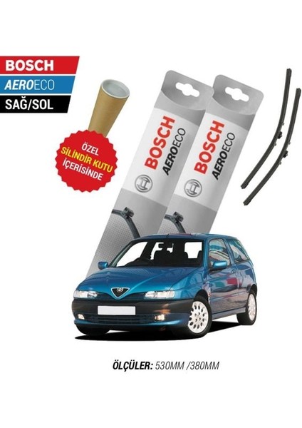 Alfa Romeo 145 2001 Silecek Takımı Bosch Aeroeco