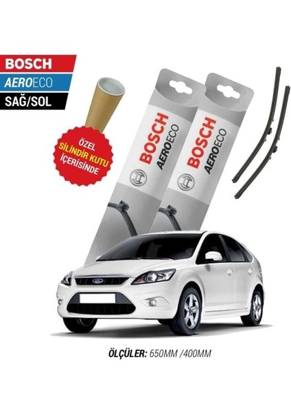 Ford Focus 2 2004 Silecek Takımı Bosch Aeroeco