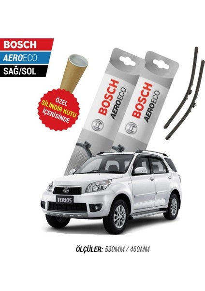 Daihatsu Terios 2009 Silecek Takımı Bosch Aeroeco