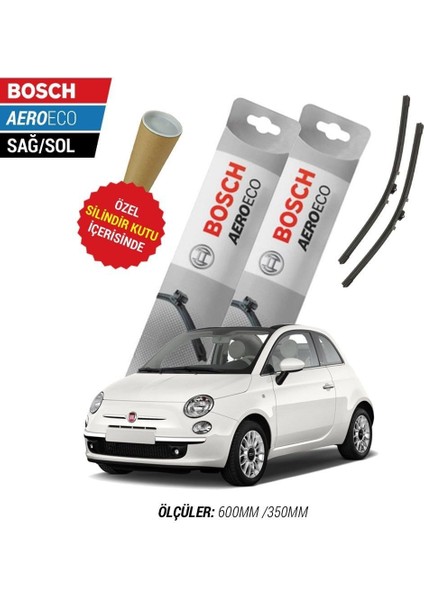 Fiat 500 2014 Silecek Takımı Bosch Aeroeco