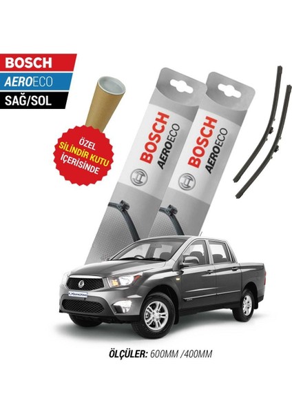 Ssangyong Korando Sports 2016 Silecek Takımı Bosch Aeroeco