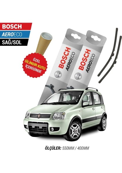 Fiat Panda 2012 Silecek Takımı Bosch Aeroeco