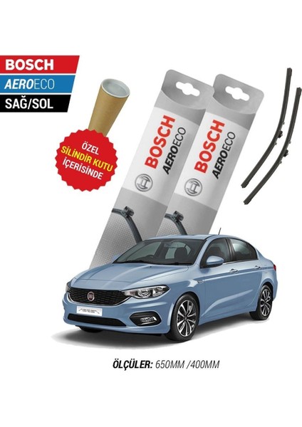 Fiat Egea 2018 Silecek Takımı Bosch Aeroeco