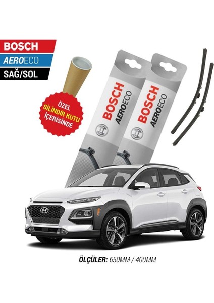 Hyundai Kona 2018 Silecek Takımı Bosch Aeroeco