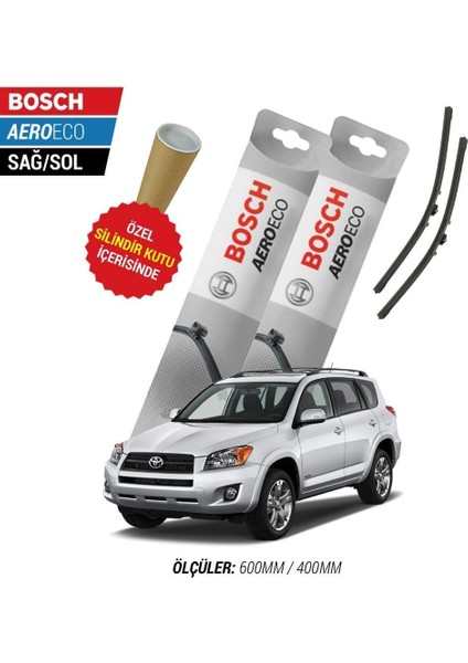 Toyota Rav4 2005 Silecek Takımı Bosch Aeroeco