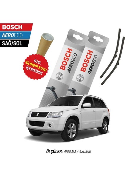 Suzuki Grand Vitara 2011 Silecek Takımı Bosch Aeroeco