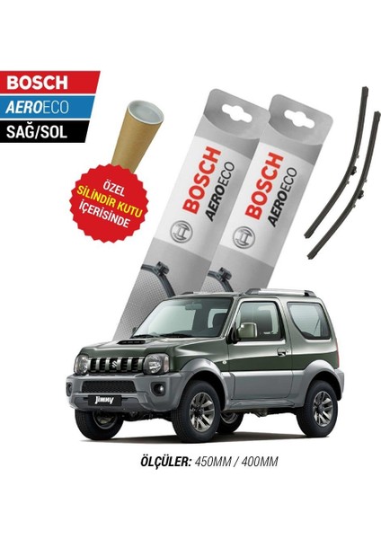 Suzuki Jimny 2005 Silecek Takımı Bosch Aeroeco