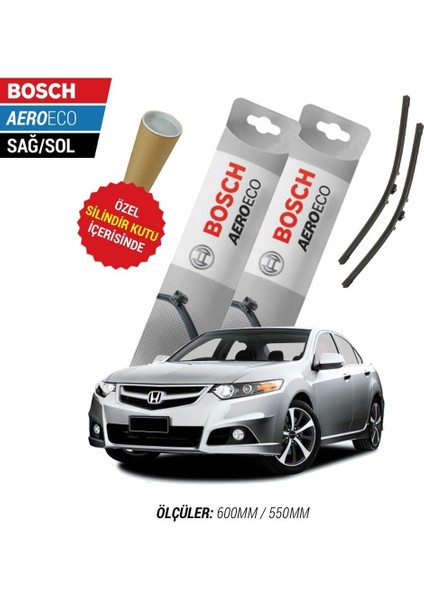 Honda Accord 2014 Silecek Takımı Bosch Aeroeco