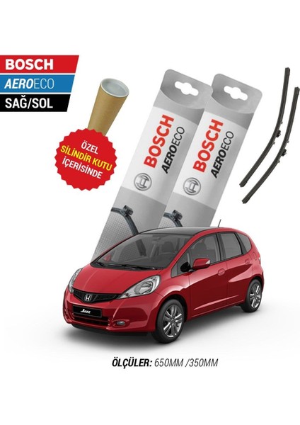 Honda Jazz 2013 Silecek Takımı Bosch Aeroeco