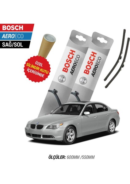Bmw E60 2005 Silecek Takımı Bosch Aeroeco