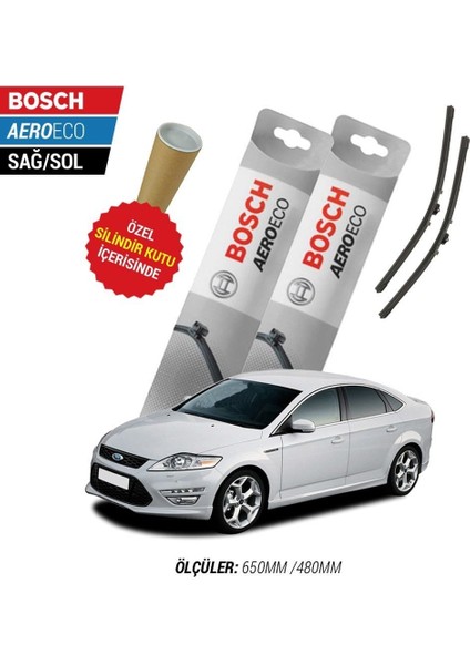 Ford Mondeo 2014 Silecek Takımı Bosch Aeroeco