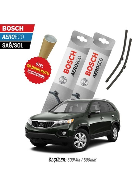 Kia Sorento 2010 Silecek Takımı Bosch Aeroeco