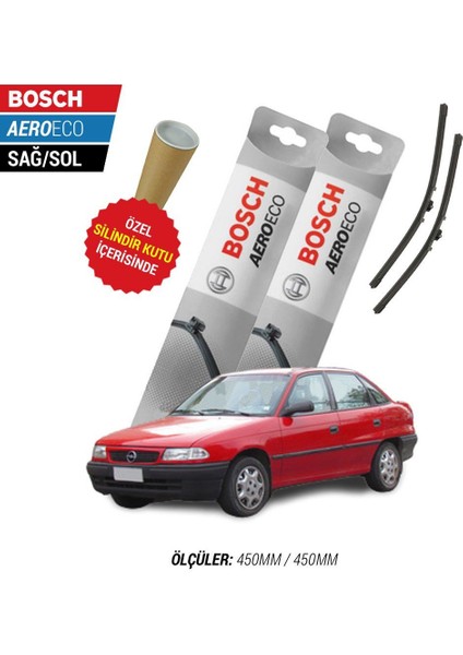 Opel Astra F 1996 Silecek Takımı Bosch Aeroeco