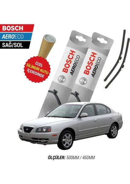 Hyundai Elantra 2002 Silecek Takımı Bosch Aeroeco