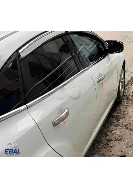 Ford Connect Krom Kapı Kolu 4 Kapı 2014 Üzeri P. Çelik