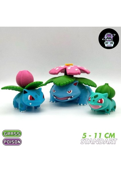 #0001 Bulbasaur Pokemon Gelişim Seti