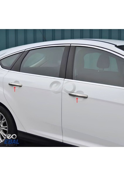 Ford Connect Krom Kapı Kolu 4 Kapı 2014 Üzeri P. Çelik