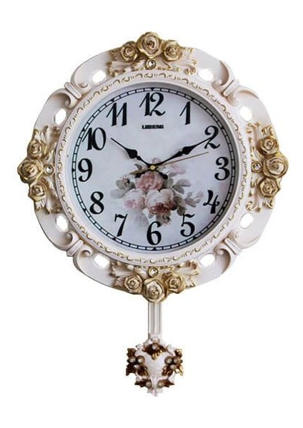 Sarkaçlı Duvar Saati Dekoratif