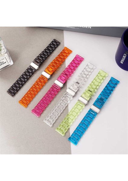 Xiaomi Amazfit Pace Uyumlu Krd-27 22MM Kordon Zore - Sarı