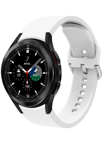 Galaxy Watch 4 44MM Krd-50 Uyumlu Kordon Zore - Beyaz