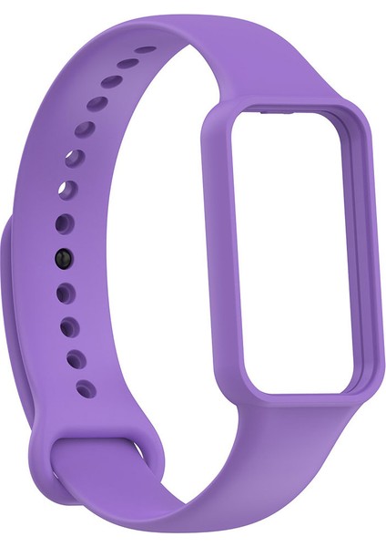 Xiaomi Redmi Smart Band 2 Uyumlu Krd-87 Uyumlu Kordon Zore - Mor