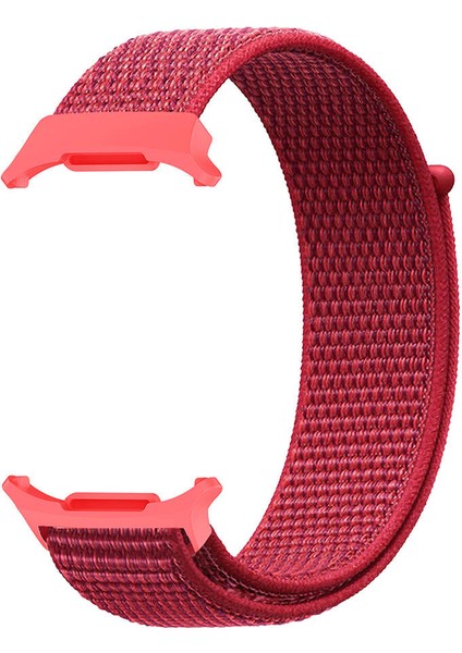 ​​galaxy Watch Ultra 47MM Zore Krd-03 Hasır Kordon-Kum Pembe