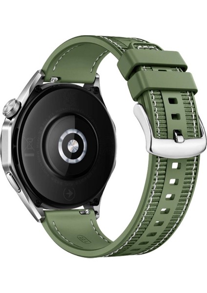 Xiaomi Amazfit Pace Uyumlu Zore - KRD-102 22MM Silikon Kordon-Siyah