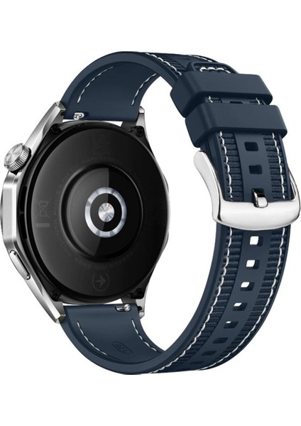 Xiaomi Amazfit Pace Uyumlu Zore - KRD-102 22MM Silikon Kordon-Siyah