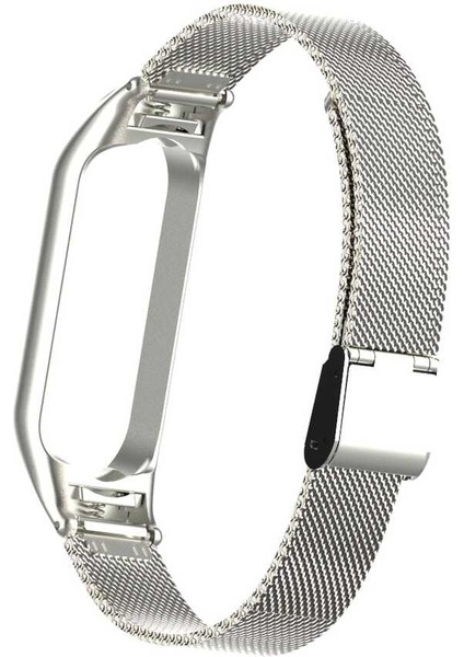 Xiaomi Mi Band 5 Uyumlu Krd-06 Metal Kordon Zore - Gold