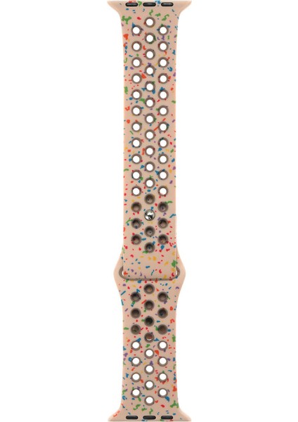 Watch 44MM Kordon Yeni Seri 2023 Krd-02 Uyumlu Strap Kayış Zore - Haki