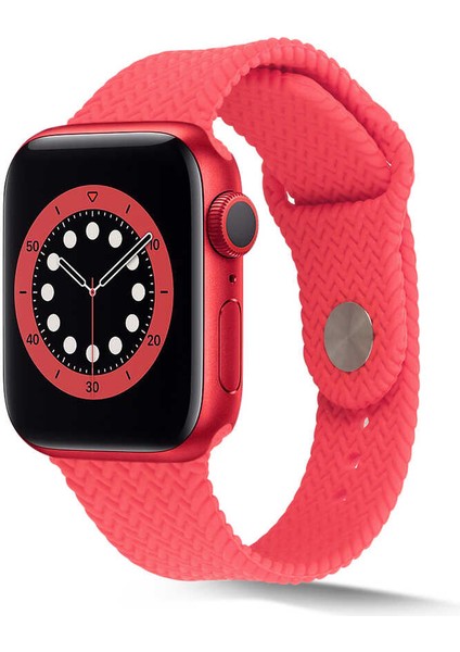 Watch 42MM Krd-37 Uyumlu Kordon Zore - Koyu Yeşil