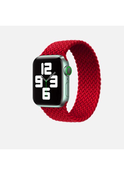 Watch Ultra 49MM Kordon Uyumlu Krd-32 Medium Strap Kayış Zore - Kırmızı