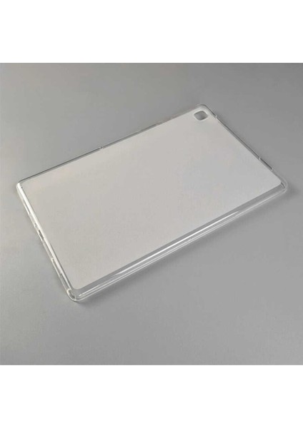 Galaxy Tab A7 10.4 T500 2020 Kılıf Uyumlu Zore Tablet Süper Silikon Kapak-Renksiz