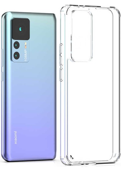 Xiaomi Mi 12T Pro Kılıf Zore Coss Kapak-Renksiz