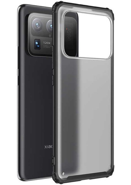 Xiaomi Mi 11 Ultra Kılıf Zore Volks Kapak-Siyah