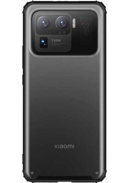 Xiaomi Mi 11 Ultra Kılıf Zore Volks Kapak-Siyah