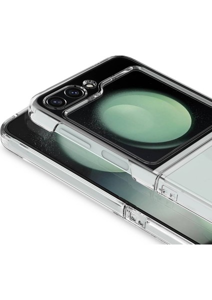 Galaxy Z Flip 5 Kılıf Zore Droga Kapak-Renksiz