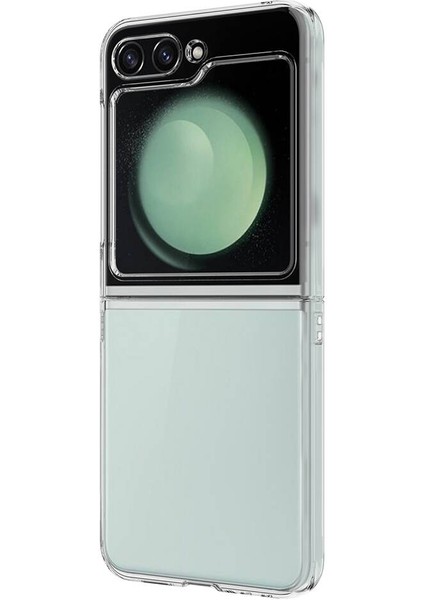 Galaxy Z Flip 5 Kılıf Zore Droga Kapak-Renksiz