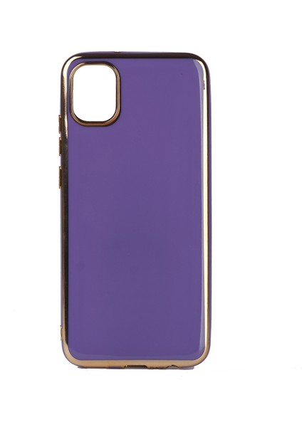 Galaxy A04E Kılıf Zore Bark Kapak-Derin Mor