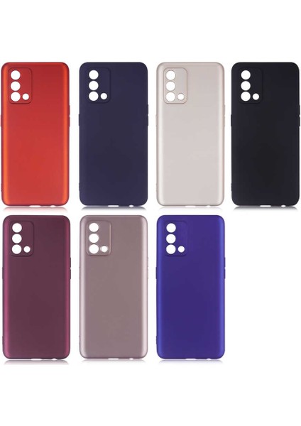 Oppo A74 4g Kılıf Zore Premier Silikon Kapak-Kırmızı