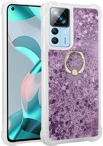 Xiaomi Mi 12T Pro Kılıf Zore Milce Kapak-Mor