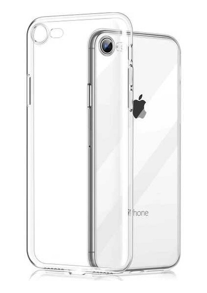 iPhone Xr 6.1 Uyumlu Zore Süper Silikon Kapak-Renksiz